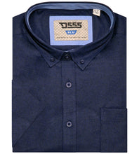 Load image into Gallery viewer, James SS Oxford Navy Shirt