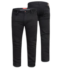 Load image into Gallery viewer, Claude Tapered Leg Black Jeans
