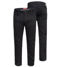 Load image into Gallery viewer, Claude Tapered Leg Black Jeans