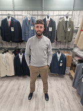 Load image into Gallery viewer, Ultan Grey Half Zip with Sand Chinos
