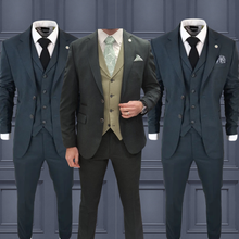 Load image into Gallery viewer, TC Olive + TC Sage Waistcoat Wedding Quotation