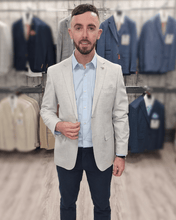 Load image into Gallery viewer, Belmont Silver Jacket with Navy Chino