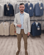 Load image into Gallery viewer, Belmont Silver Jacket with Sand Chino