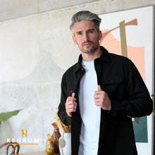 Load image into Gallery viewer, Brady Black Overshirt