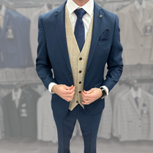 Load image into Gallery viewer, Holland Beige + Calvin Navy Wedding Quotation 2