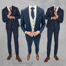 Load image into Gallery viewer, Calvin with Mark Stone + Calvin Navy Hire Wedding Quotation