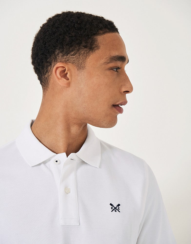 Classic Pique Polo White
