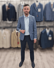 Load image into Gallery viewer, Earl Blue Jacket with Navy Chino