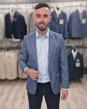 Load image into Gallery viewer, Earl Blue Jacket with Navy Chino