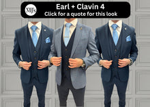 Load image into Gallery viewer, Earl Blue + Calvin Navy Wedding Quotation 4