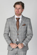Load image into Gallery viewer, Francis Grey Three Piece Suit