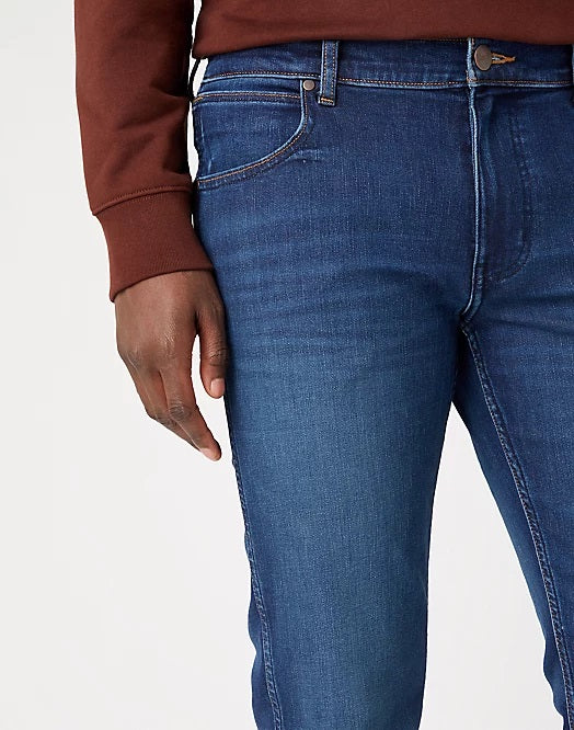 Greensboro Green Fuzz Straight Leg Jean