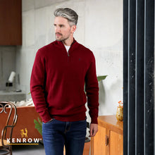 Load image into Gallery viewer, Gerry Half Zip Ruby