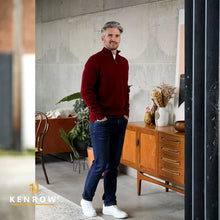 Load image into Gallery viewer, Gerry Half Zip Ruby