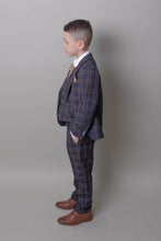 Load image into Gallery viewer, Boy's Otis Check 3 Piece Suit