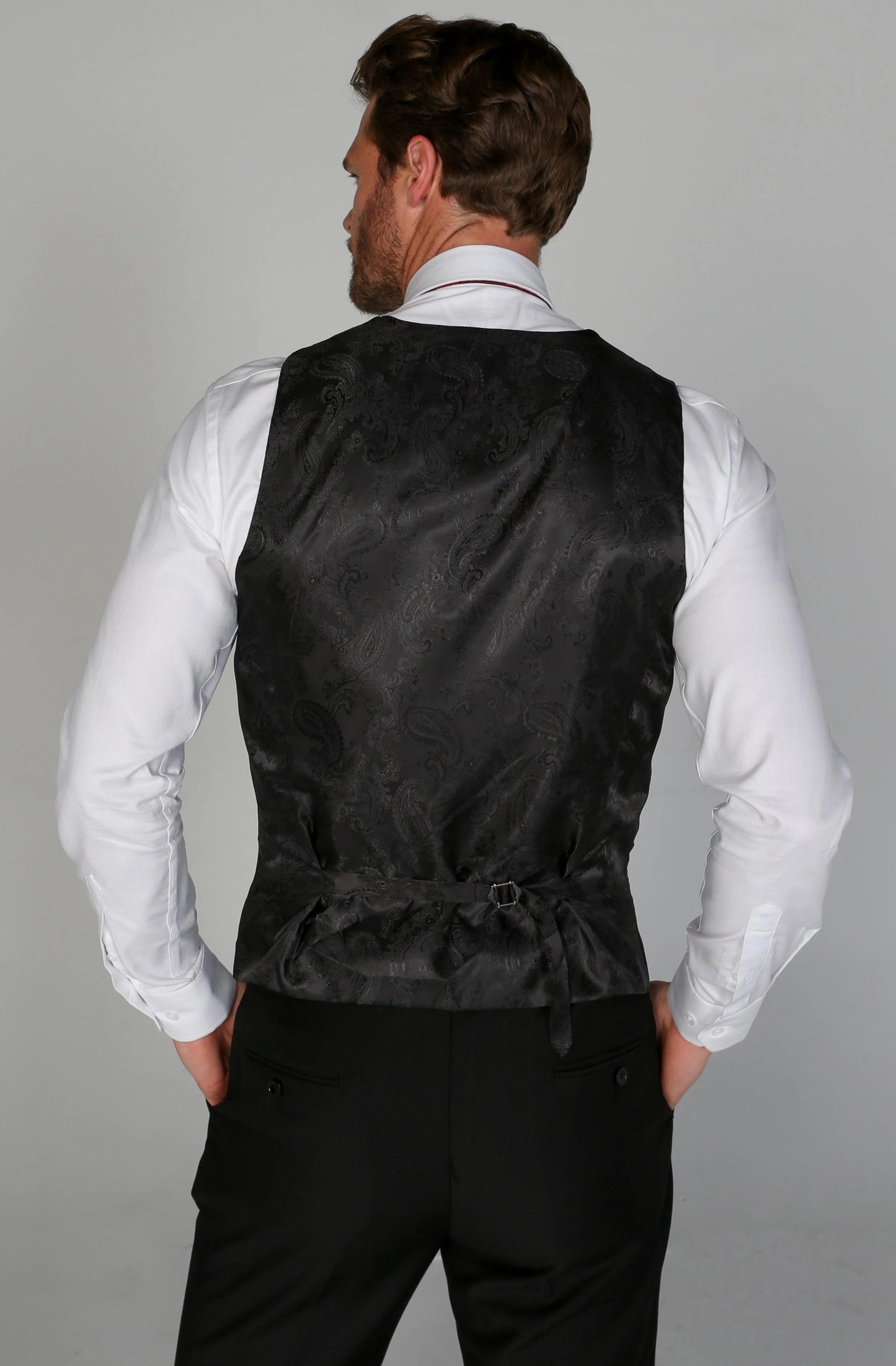 Harry Black Waistcoat