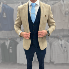 Load image into Gallery viewer, Holland Beige + Calvin Navy Wedding Quotation 1