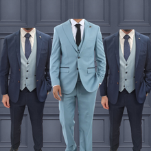 Load image into Gallery viewer, MJ Turquoise + Mayfair Navy Wedding Quotation 5