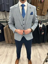 Load image into Gallery viewer, Mark Sky Blue + Calvin Navy Wedding Quotation 1