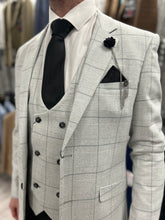 Load image into Gallery viewer, Radika Three Piece Suit With Black Trouser