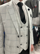 Load image into Gallery viewer, Radika Three Piece Suit With Black Trouser