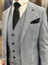 Load image into Gallery viewer, Mark Sky Blue + Parker Black Wedding Quotation 2