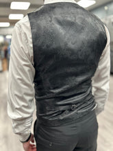 Load image into Gallery viewer, Green Velvet Tux with black waistcoat 3 Piece Suit