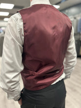 Load image into Gallery viewer, Wine Tux 3 Piece Suit
