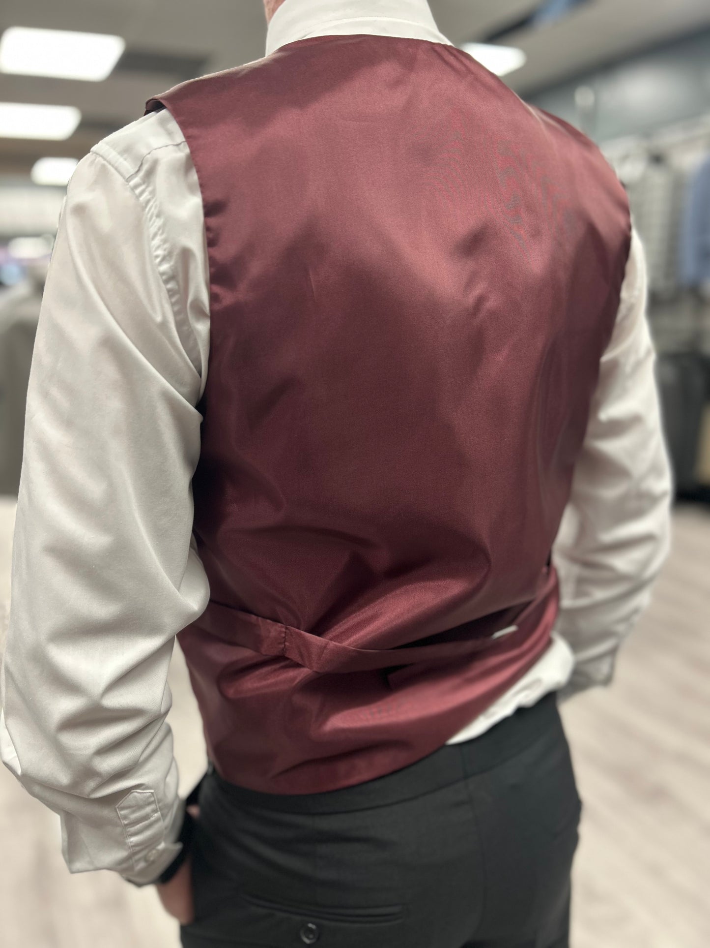Wine Velvet Tux + Harry Tux Hire Wedding Quotation