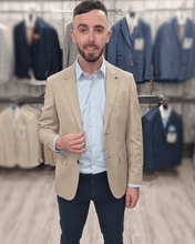 Load image into Gallery viewer, Kurt Beige Jacket with Navy Chino