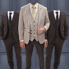 Load image into Gallery viewer, MJ Brown + Leo Beige 3 Wedding Quotation