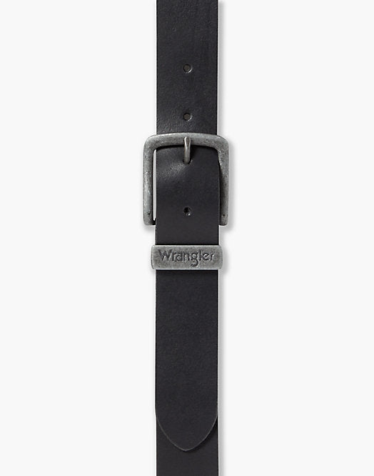 Wrangler Metal Loop Belt in Black