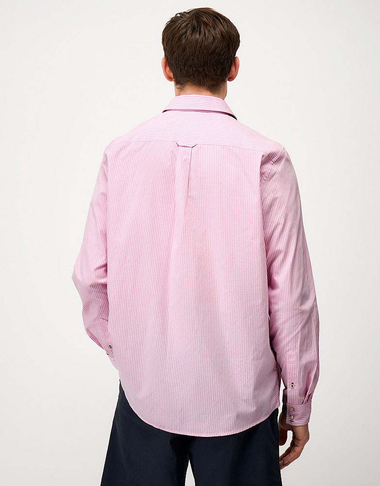 Crew Classic Fit Pink Gingham Shirt