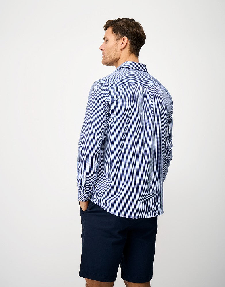 Crew Classic Fit Blue Gingham Shirt