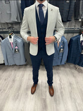 Load image into Gallery viewer, Mark Stone Jacket with Navy Waistcoat and Trousers