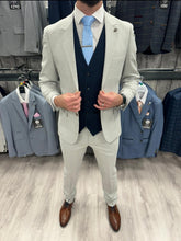 Load image into Gallery viewer, Mark Stone 2 piece suit with Navy Waistcoat