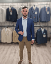 Load image into Gallery viewer, Mayfair Blue Jacket with Sand Chino