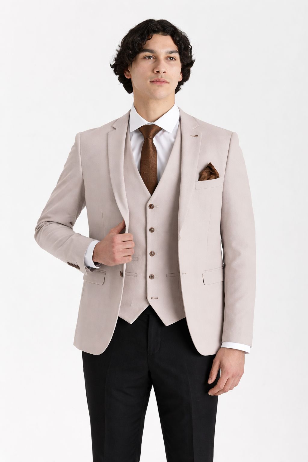 Regent Cream with black