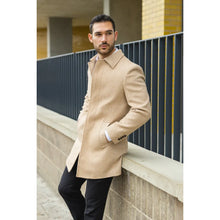 Load image into Gallery viewer, Beige Wool Blend Ovecoat