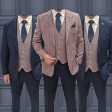 Load image into Gallery viewer, Miami Lilac + Mayfair Navy Wedding Quotation 1