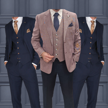 Load image into Gallery viewer, Miami Lilac + Mayfair Navy Wedding Quotation 2