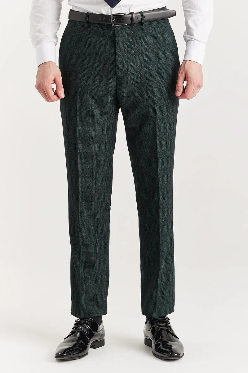 Regent Olive with belmont silver waistcoat