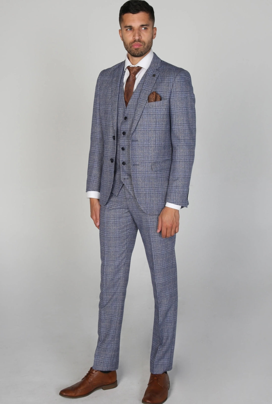 Viktor 3 Piece suit for hire MJ's Menswear Derry/Londonderry