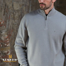 Load image into Gallery viewer, Ultan Half Zip Grey