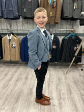 Load image into Gallery viewer, Cavani Wells Blue 3 Piece Suit with navy trouser