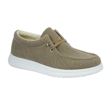 Load image into Gallery viewer, Alberto Beige Casual Canvas Trainer