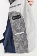 Load image into Gallery viewer, Belmont Silver Jacket & Waistcoat - Navy Trousers