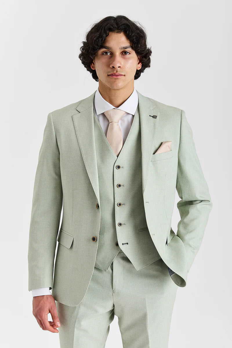 Belmont Sage Regent Olive Waistcoat Wedding Quotation