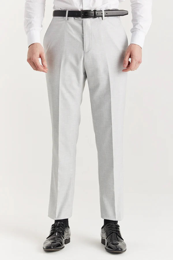 Belmont Silver 3 Piece Suit