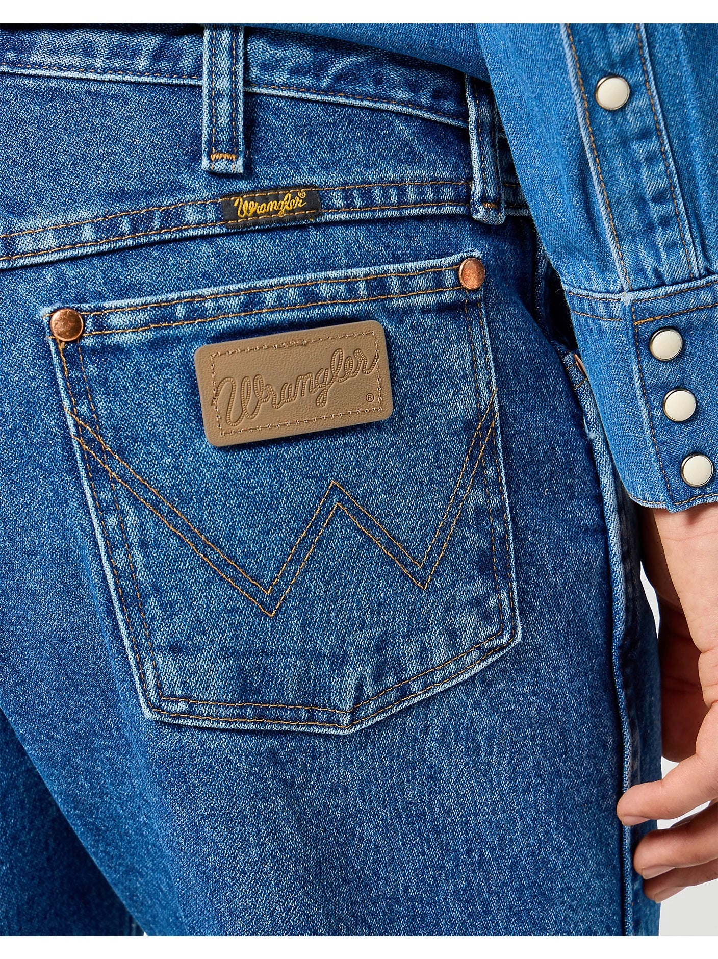 Wrangler Cowboy Cut Bootcut Stonewash